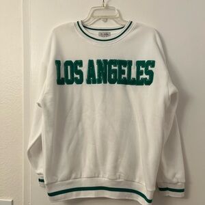 Liv & Lottie Los Angeles Fleece Pullover Sweatshirt